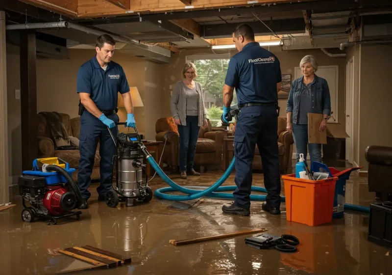 Basement Water Extraction and Removal Techniques process in Buxton, NC